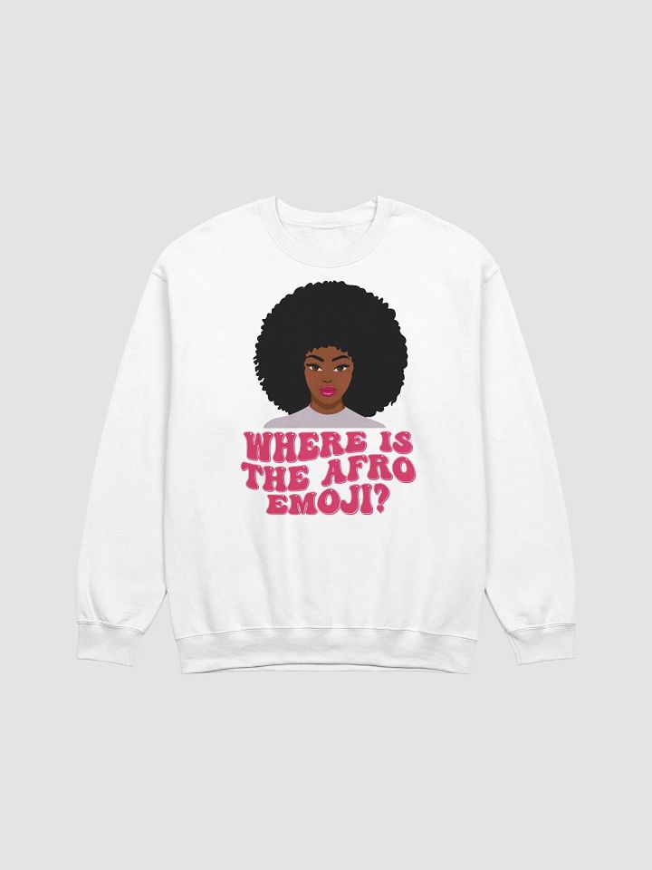 Afro Emoji Crewneck product image (1)