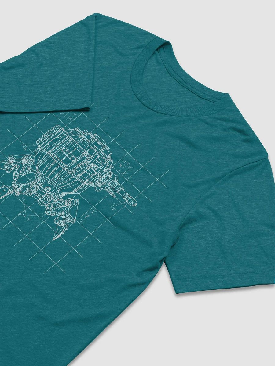 Doom Crawler Blueprint - Triblend Short Sleeve T-Shirt product image (4)