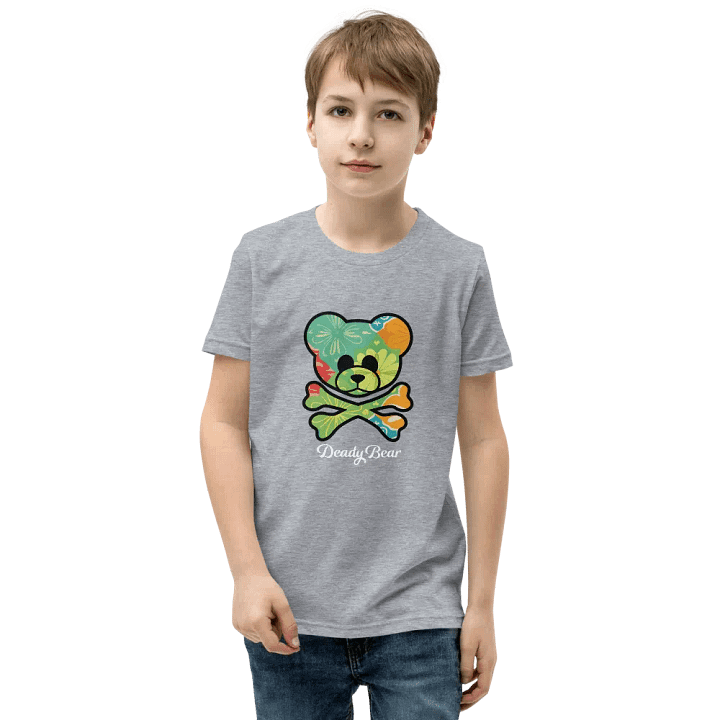 Deady Bear Floral Design Youth T-Shirt product image (11)