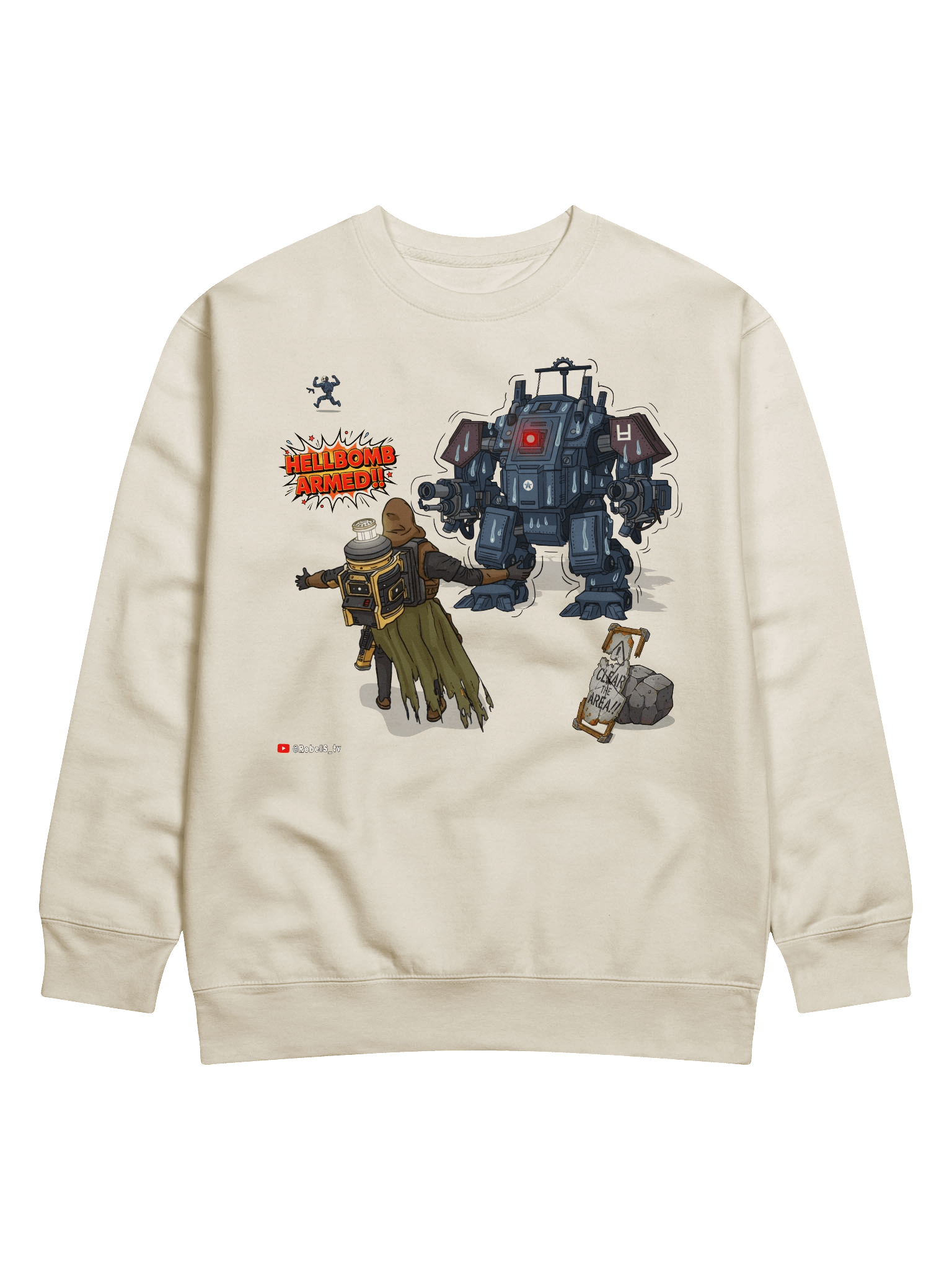 Hellbomb Armed!! - Helldivers 2 - Premium Sweatshirt product image (7)