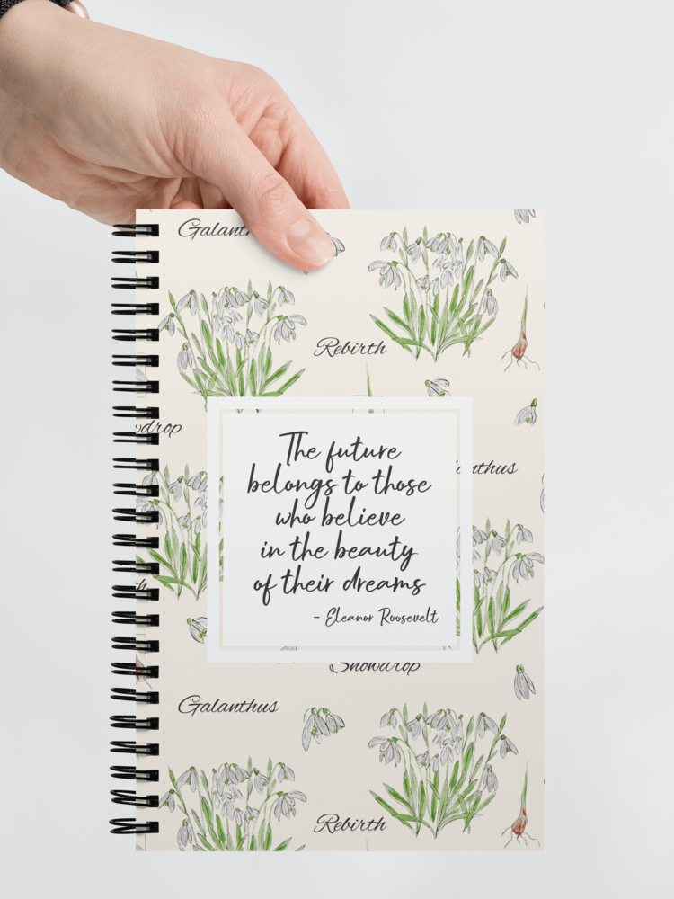 Believe in the Beauty of Your Dreams Quote Notebook product image (7)