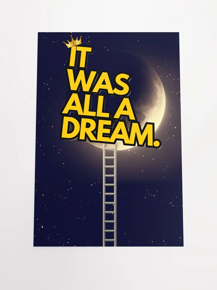 ALL A DREAM POSTER product image (1)