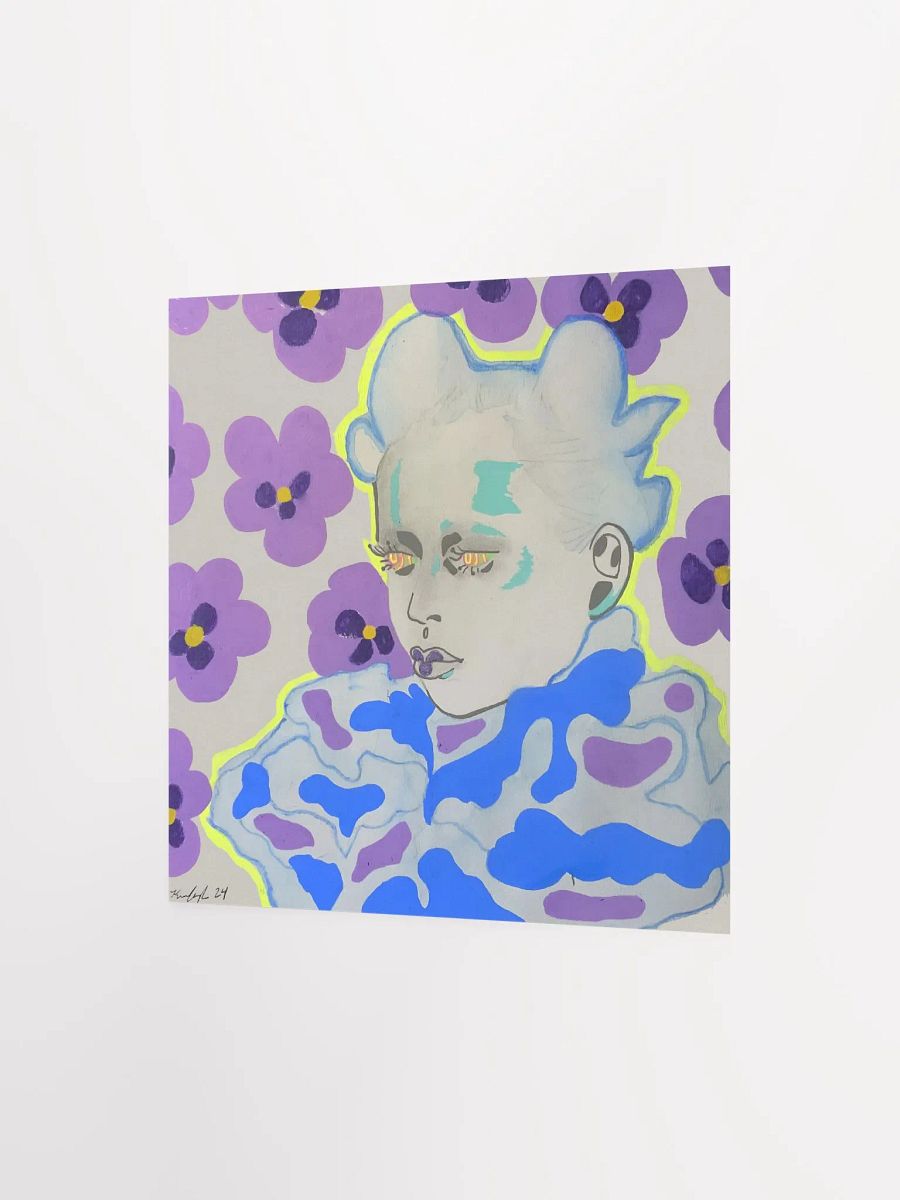 Flower Power Square Matte Print product image (7)
