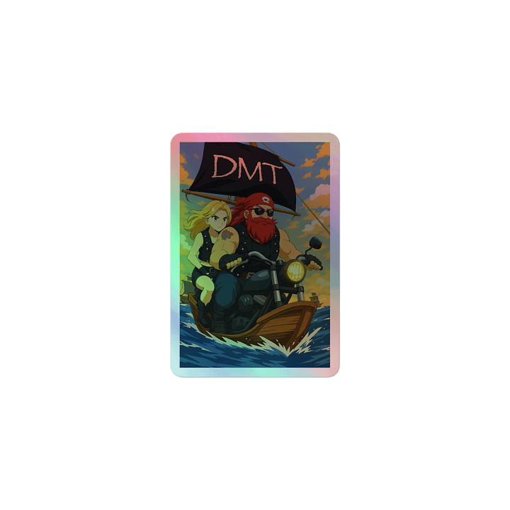 Holo Motorcycle Ride Sticker Set product image (1)