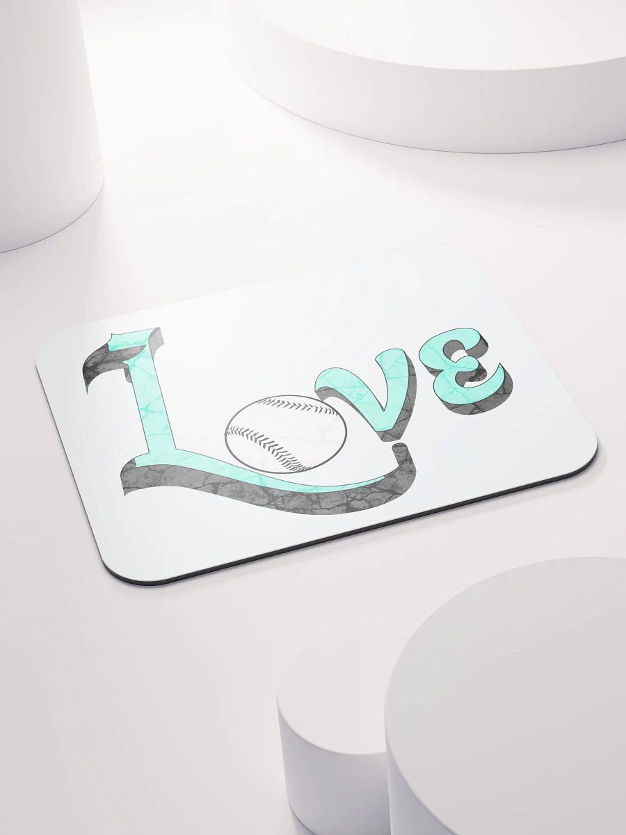 Love Baseball of the Game Mouse Pad product image (4)