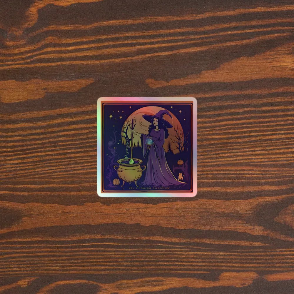Witch's Brew Holographic Sticker Set product image (5)