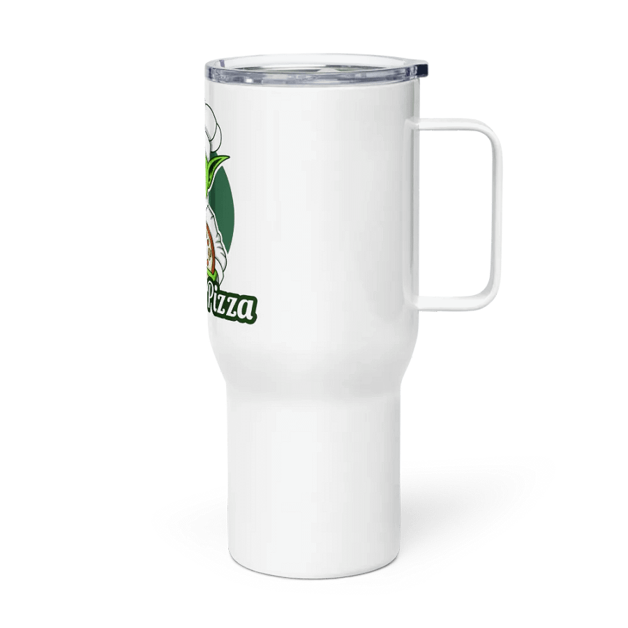 Squee’s House of Pizza Travel Mug with Handle product image (3)