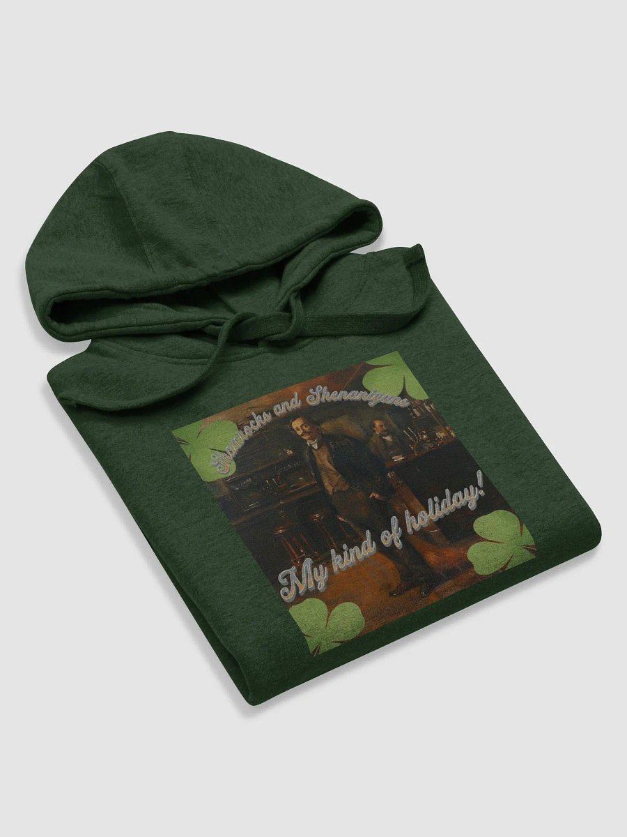 St. Patrick's Day Heavyweight Unisex Pullover Hoodie product image (5)