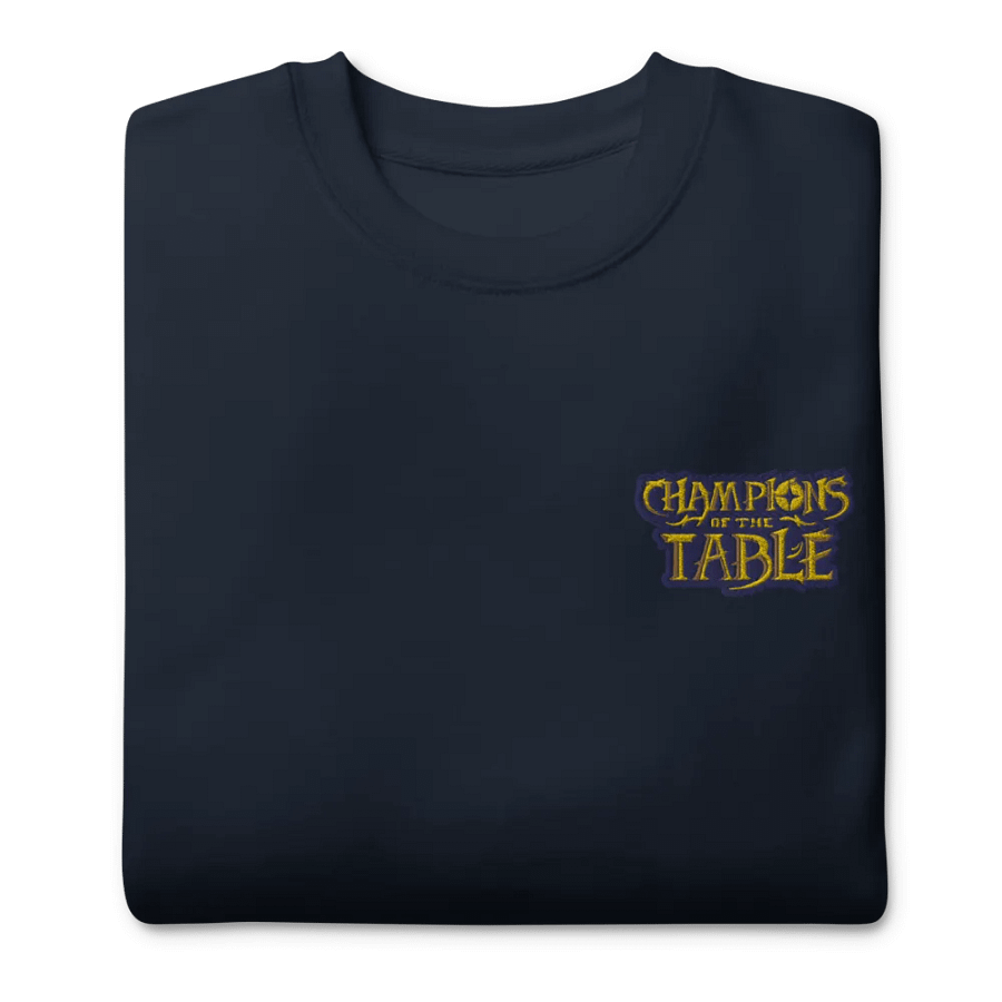 Champions of The Table - Embroidered Corner Logo Sweater product image (9)