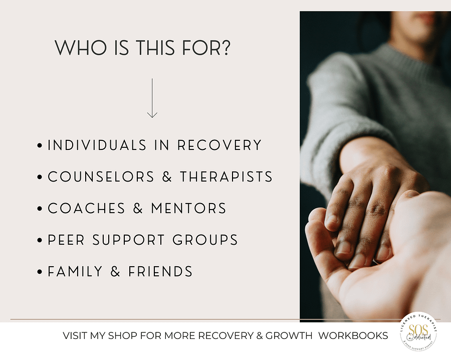 Relapse Prevention Plan Workbook for Addiction Recovery: Self-Help Tools & Therapist Resources product image (5)