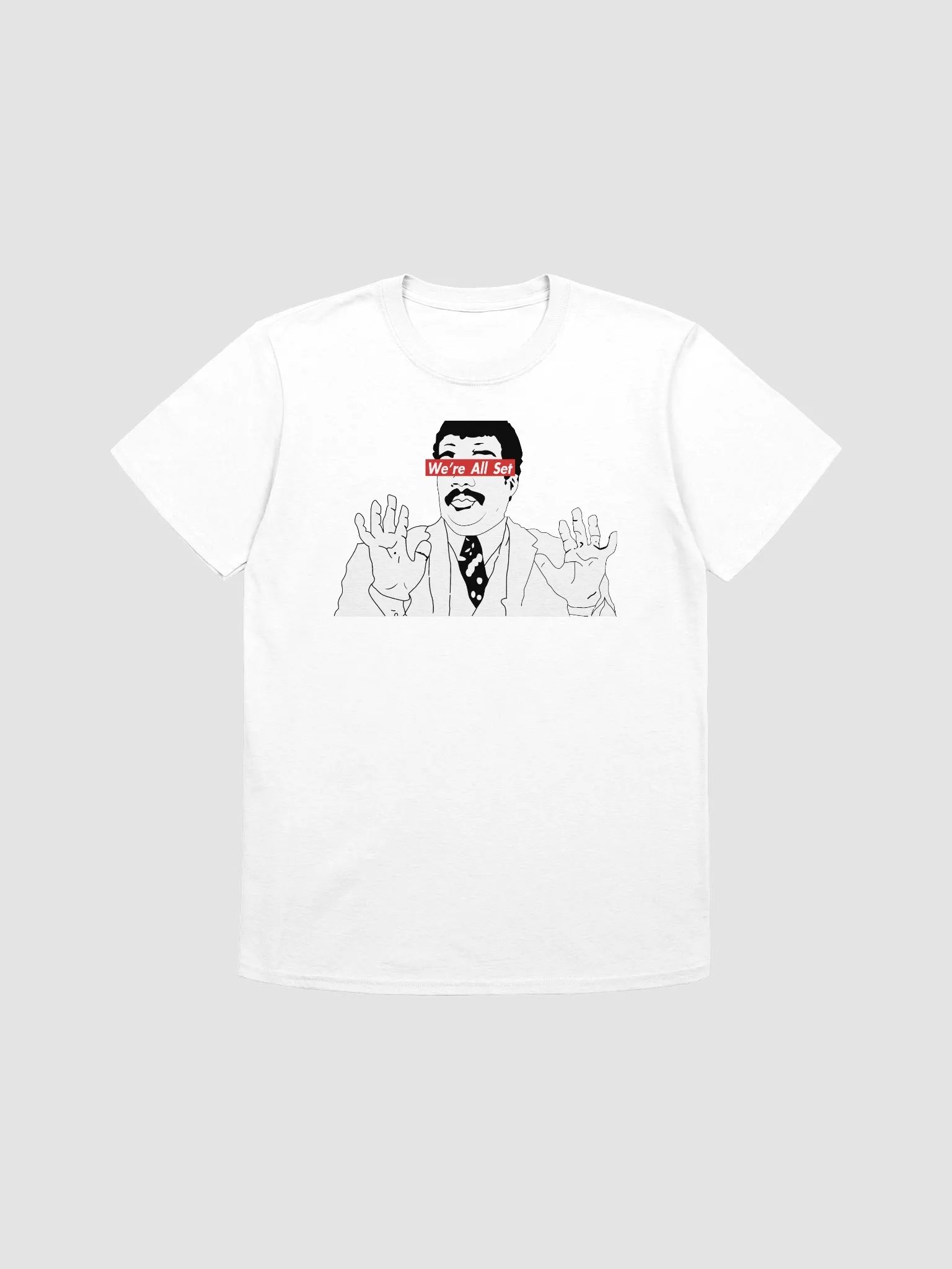 We're All Set Classic T-Shirt White product image (2)