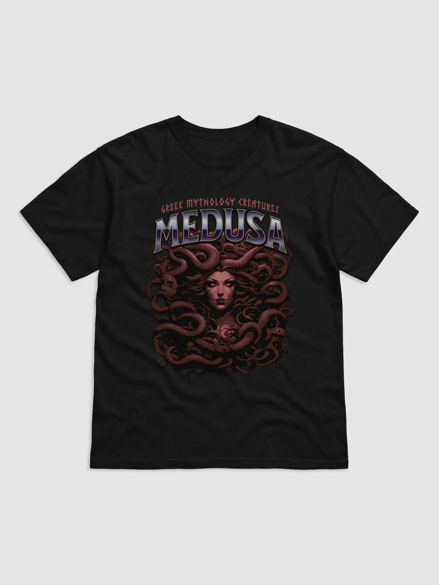 Medusa Greek Mythology Heavyweight Tee product image (2)