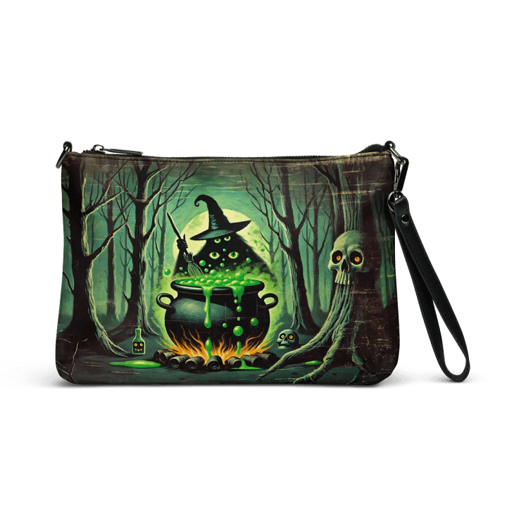 Cauldron Monster Crossbody Bag - Halloween Purse product image (1)