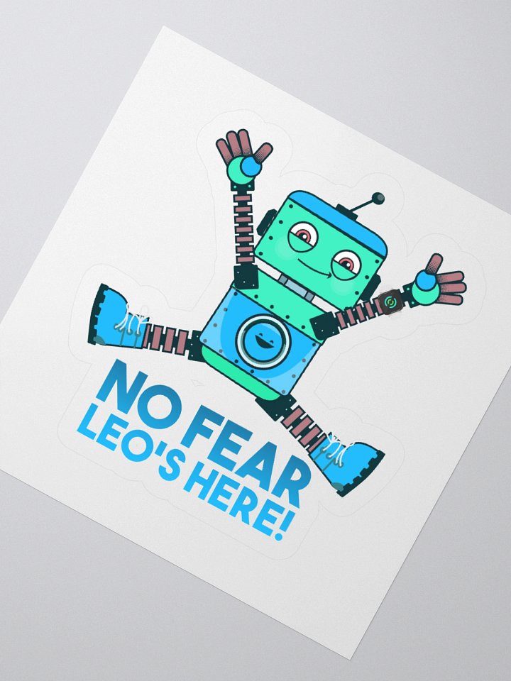 No Fear, Leo’s Here! – Sticker product image (2)