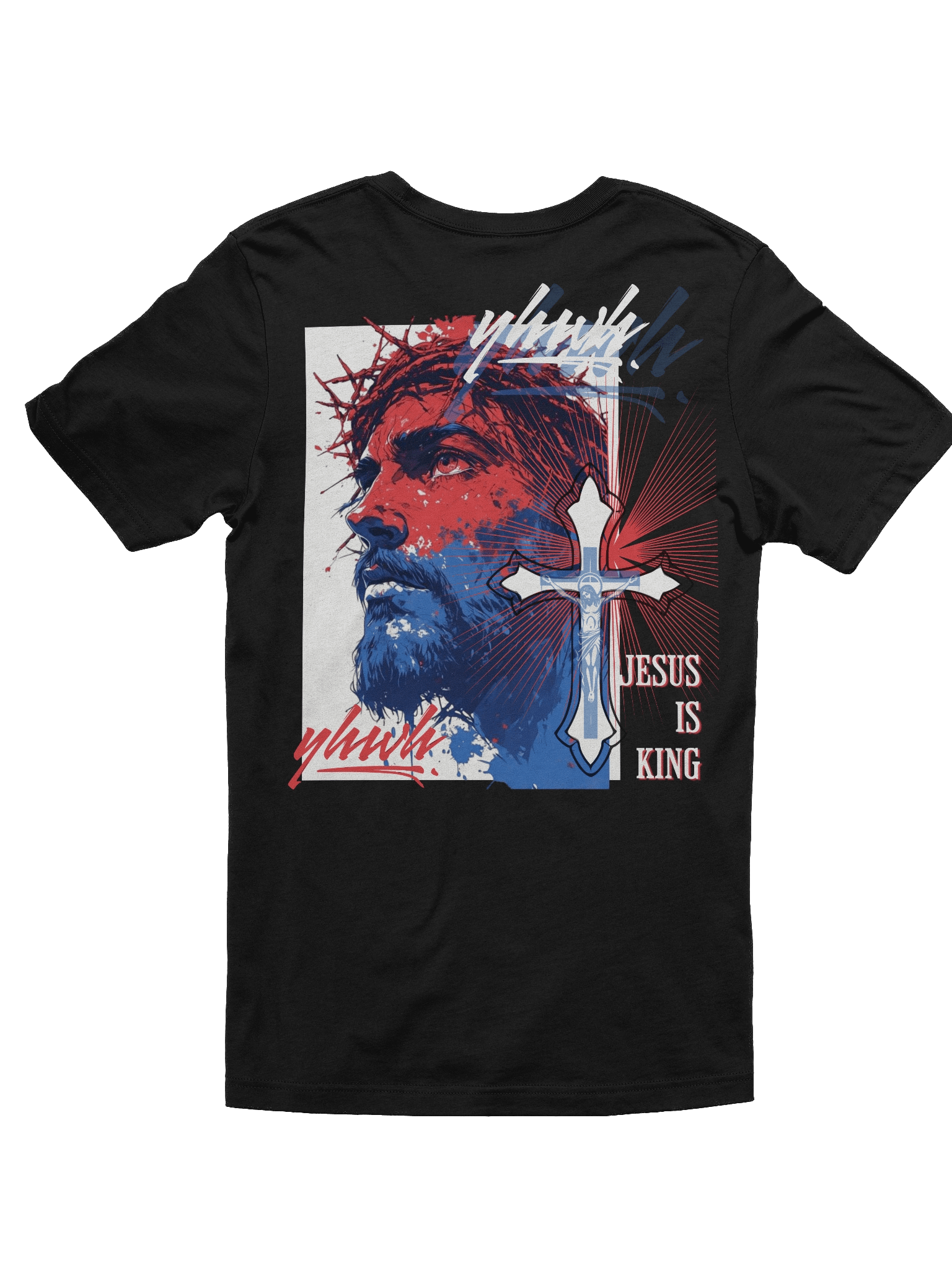 YHWH - "Jesus is KIng" Slim Fit T shirt product image (6)