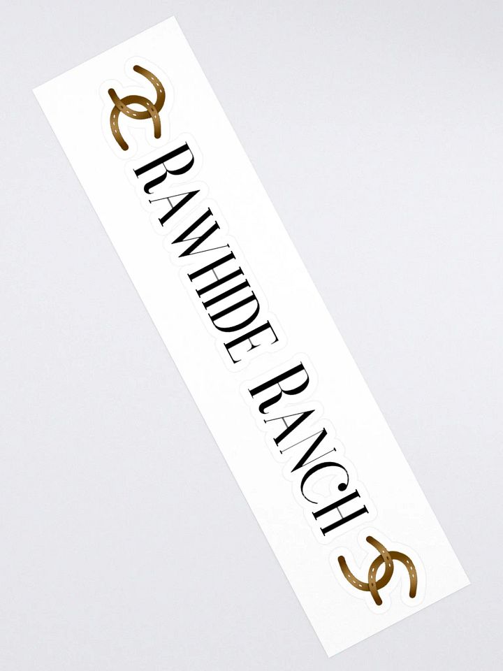 Rawhide Ranch Long Logo Kiss Cut Sticker product image (2)