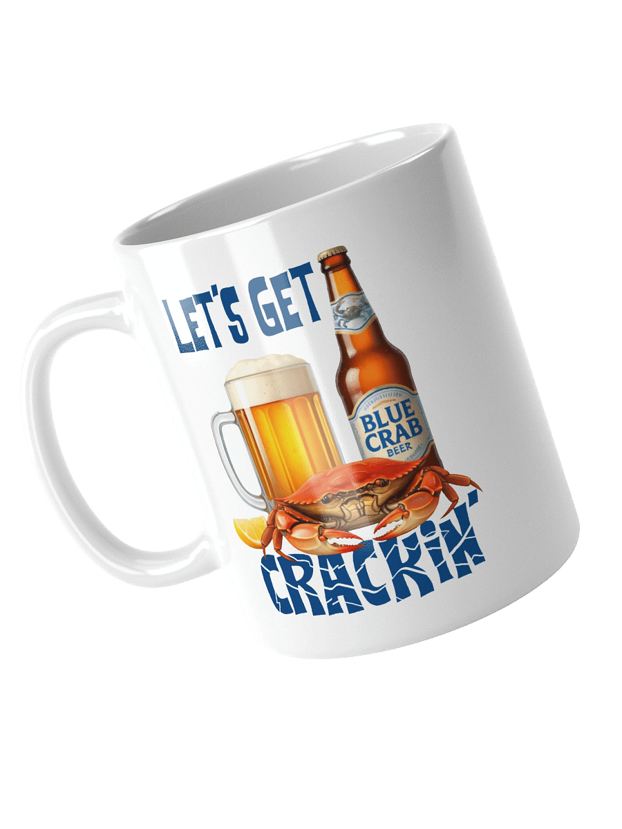 Let's Get Crackin' Crab and Beer Mug product image (4)