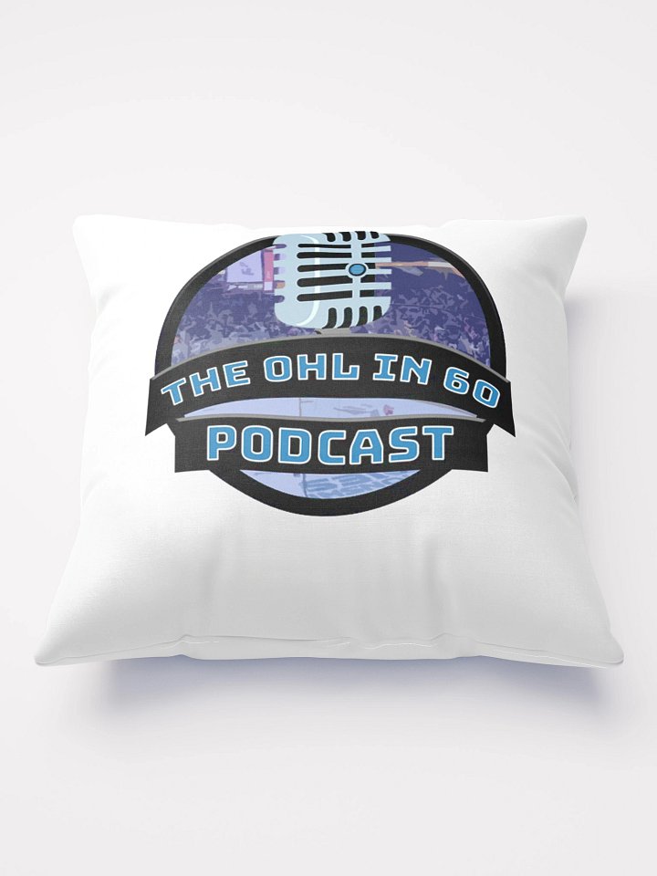 OHL in 60 Podcast Pillow product image (1)