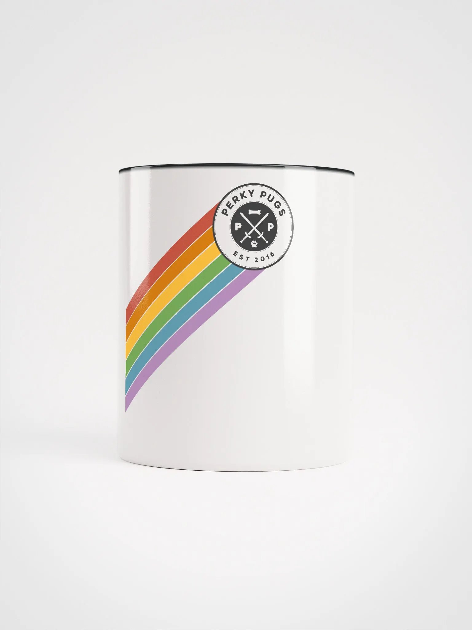 Perky Pride 2024 Retro Stripe Mug product image (5)