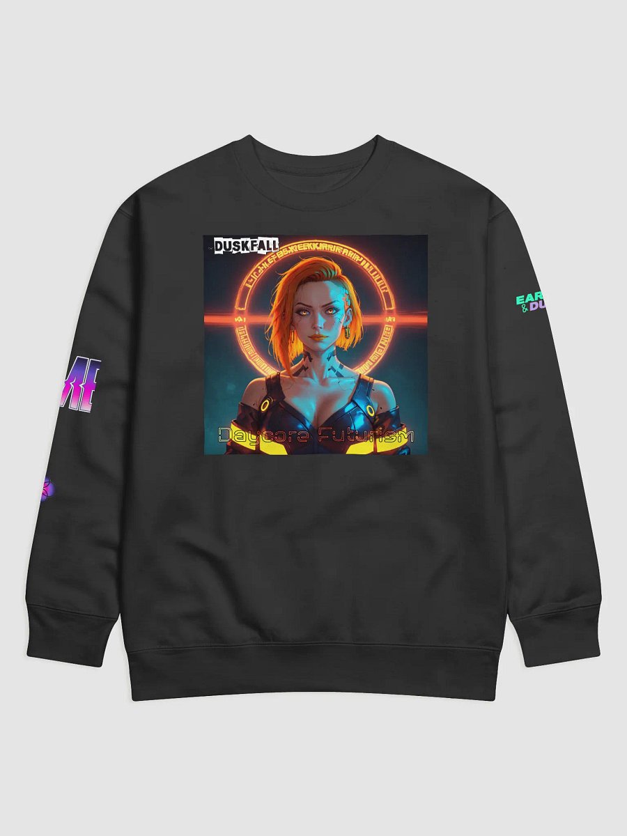 EARTH & DUSK Daycore Futurism Premium Cotton Sweatshirt product image (1)