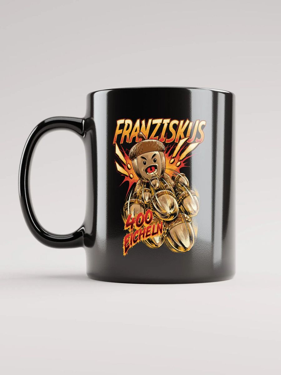 Black Mug: Franziskus / 400 Eicheln product image (6)