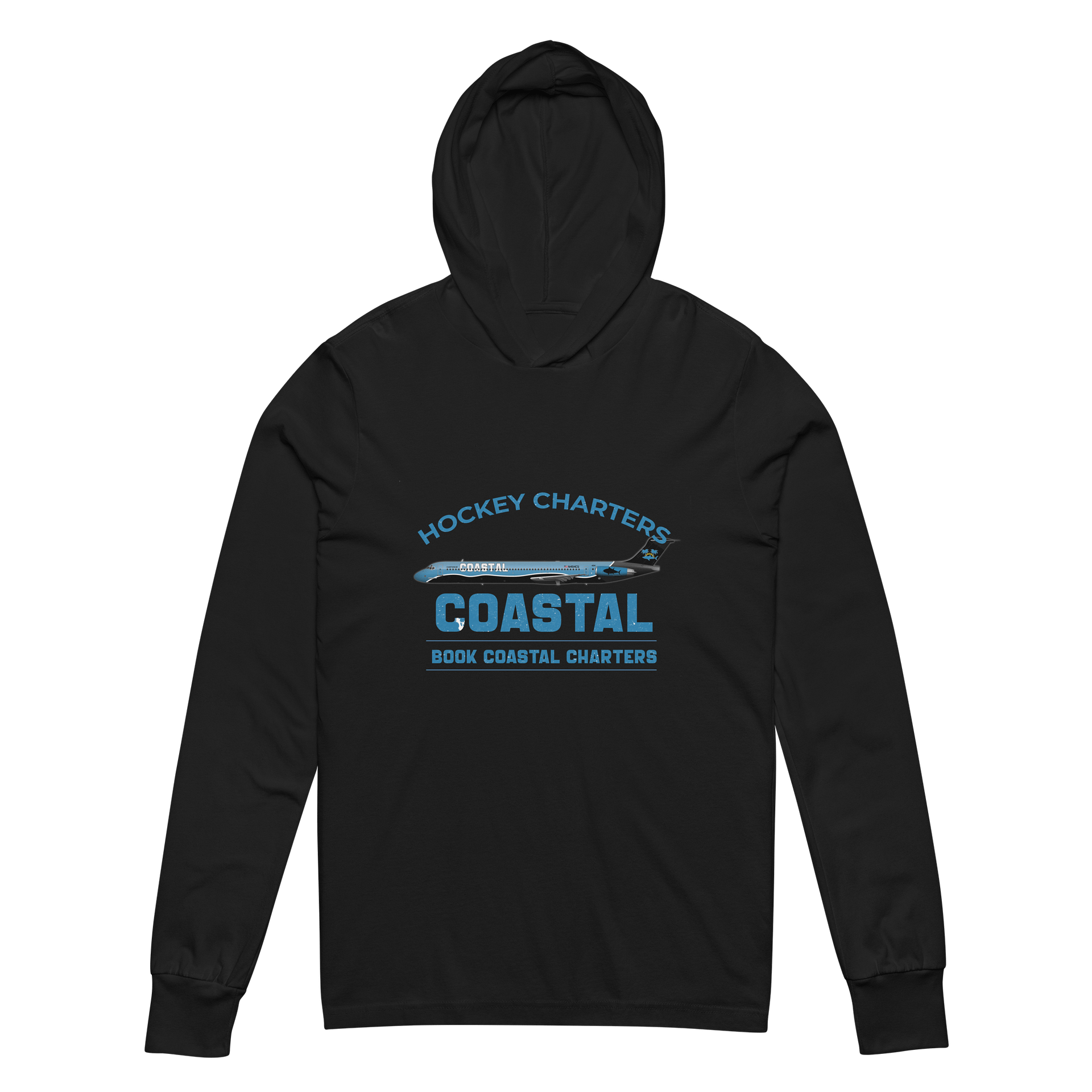 Coastal Hockey Charters Hooded Tee product image (2)