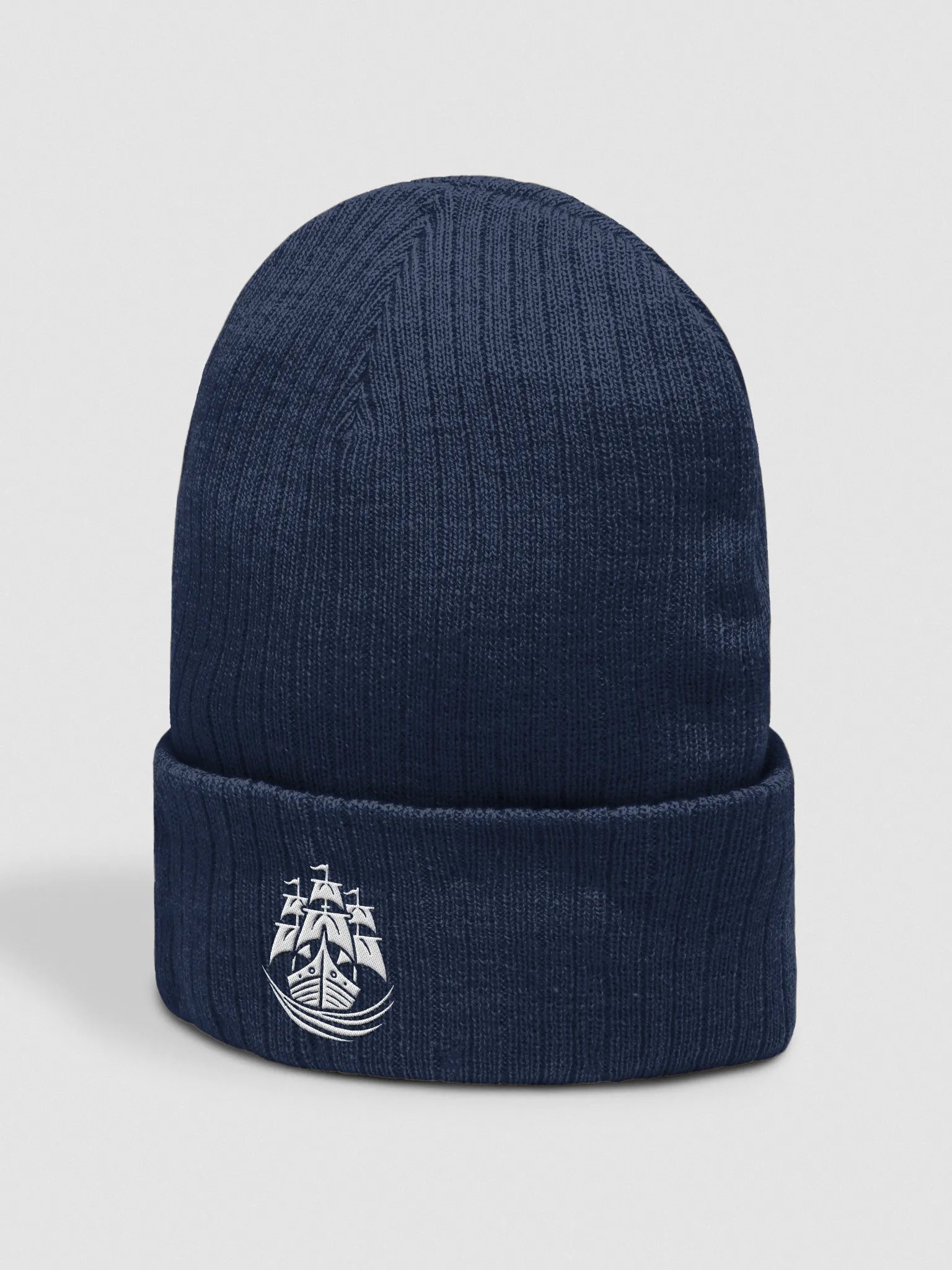 Black Sails Ribbed Knit Beanie product image (13)