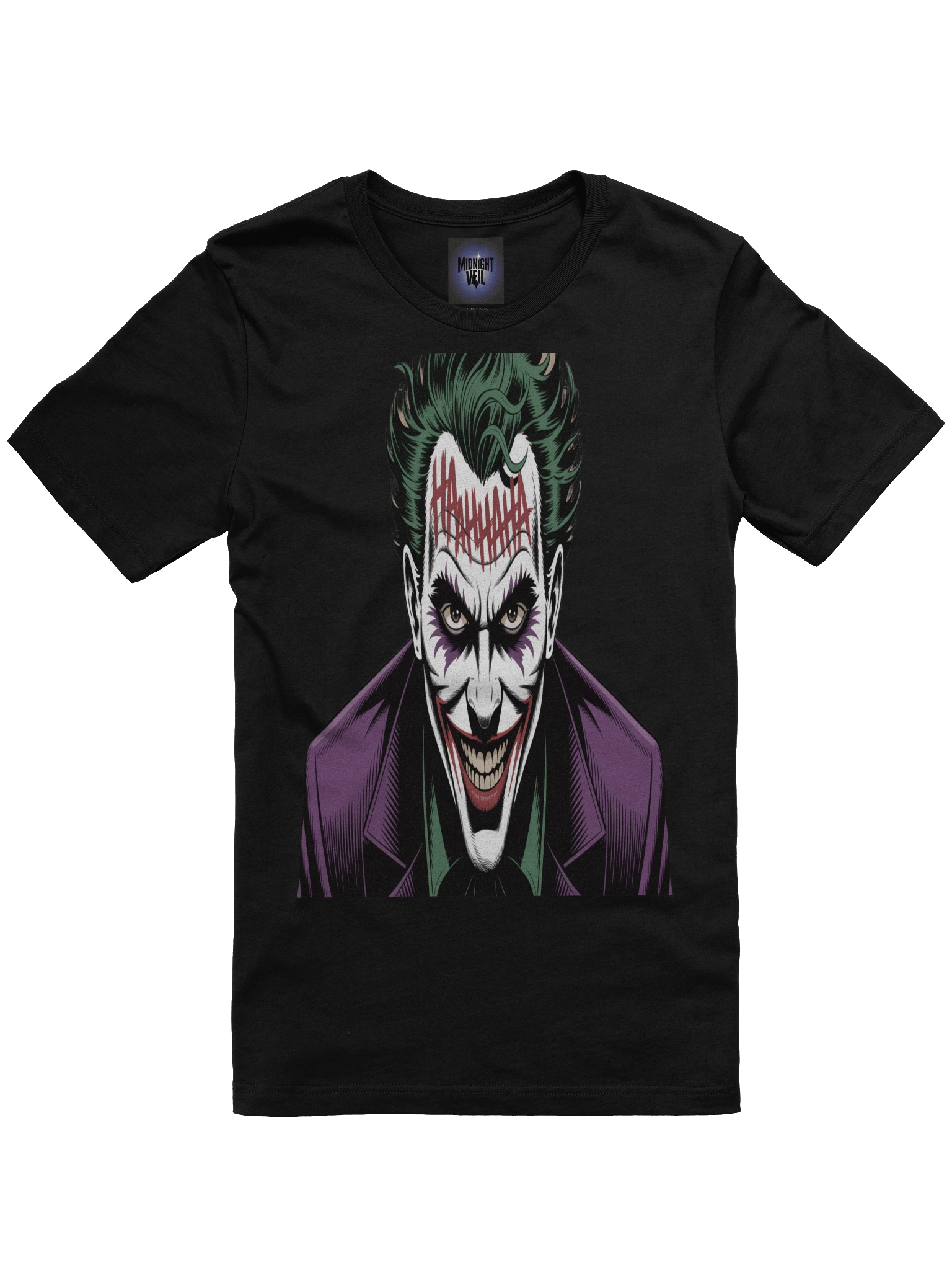 The Madcap Mirage: Joker-Inspired Graphic T-Shirt product image (3)