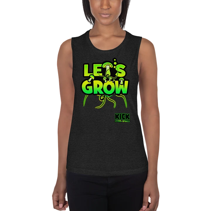 KICK - Let's Grow Muscle Shirt, Ladies product image (1)