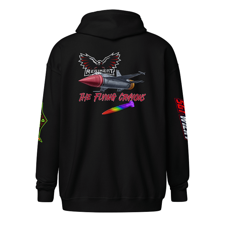 Flying Crayon's Regiment Fundraiser Hoodie (AC & Wilky) product image (2)
