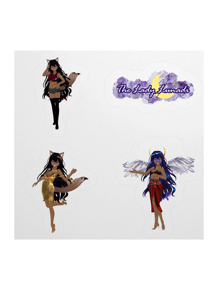 Lady Lunadi Sticker Set product image (5)