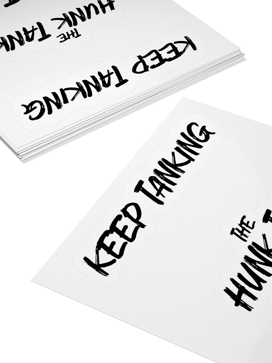 HUNK TANK - KEEP TANKING 3 STICKER SET product image (7)