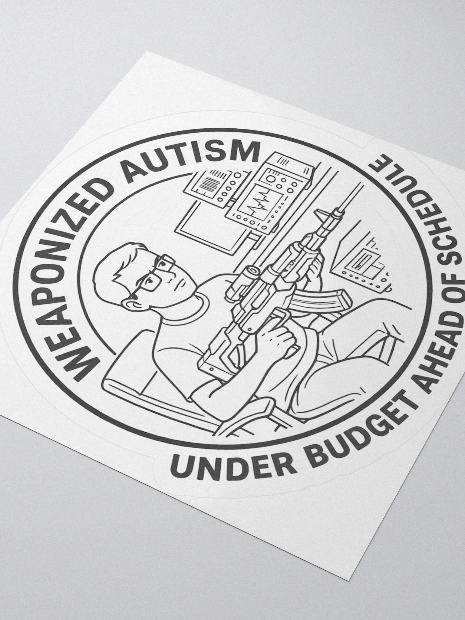 Weaponized Autism Sticker product image (8)