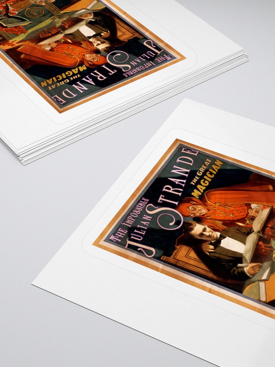 Julian Strande Poster Stickers product image (12)