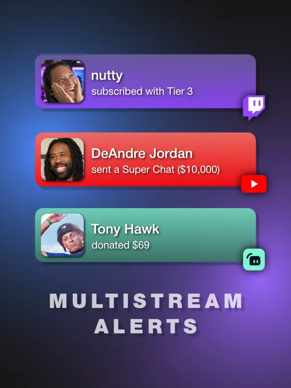 [Early Access] Multistream Alerts product image (1)