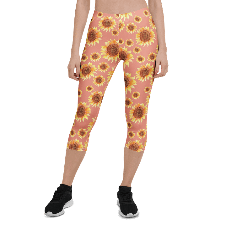 Sunflower Capri Leggings product image (2)