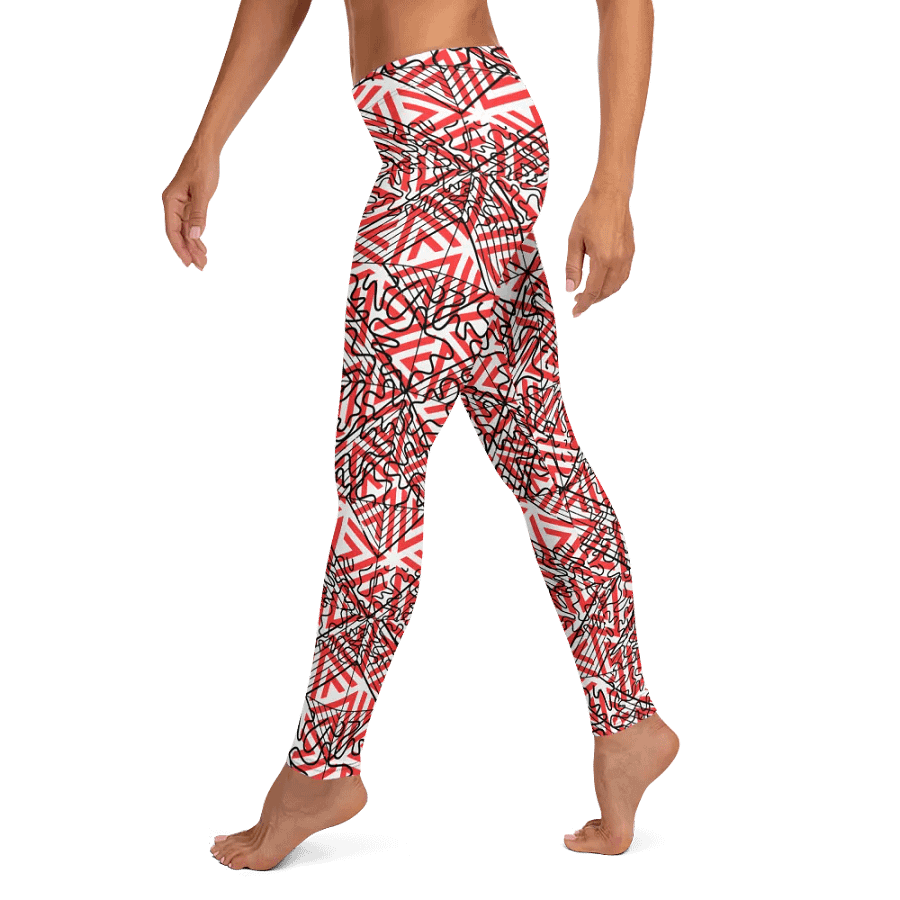 JoBeths' Designed Adult Leggings👖Black Web 🕸 product image (5)