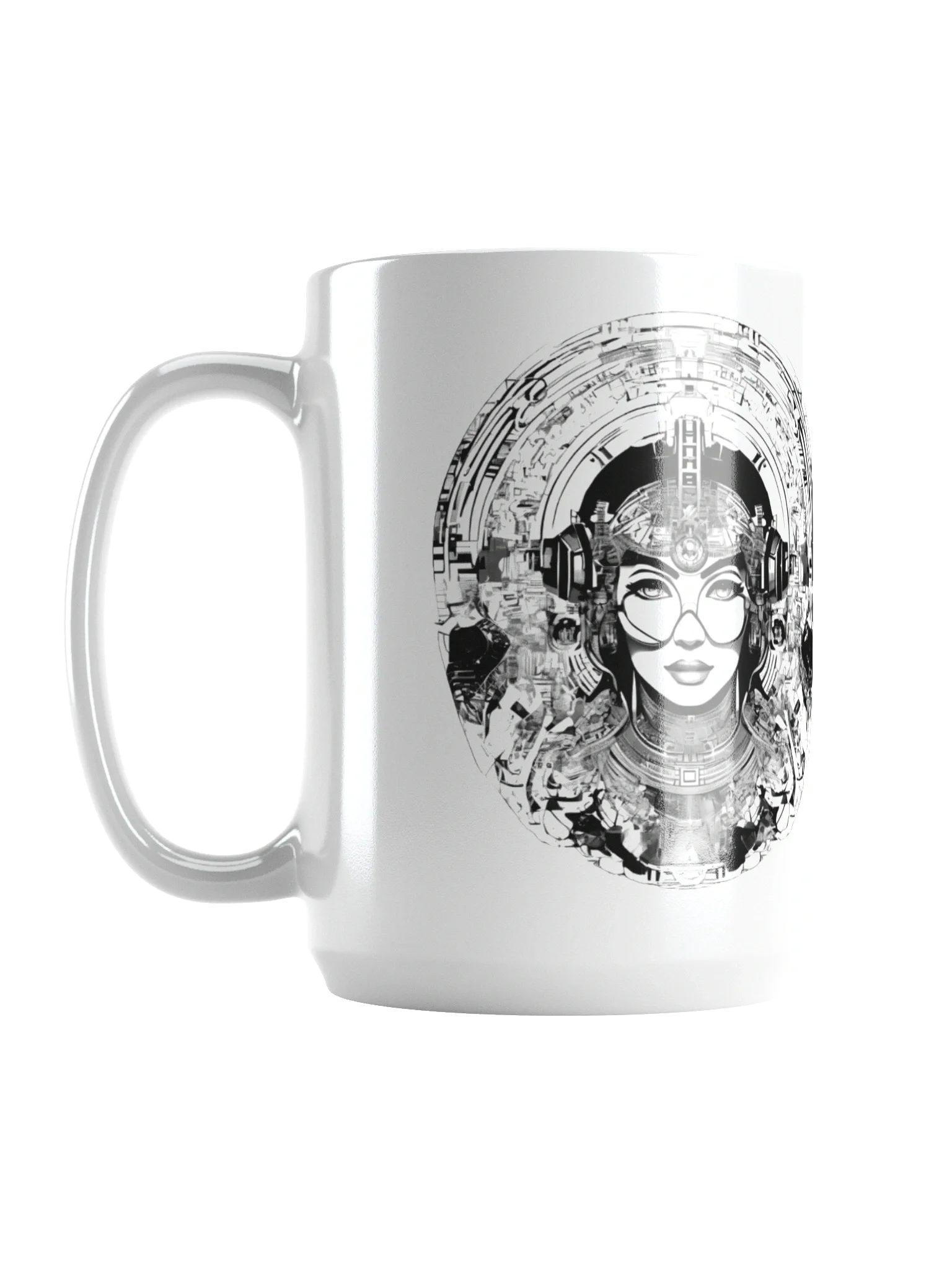 Cybernetic Symmetry Mug product image (1)