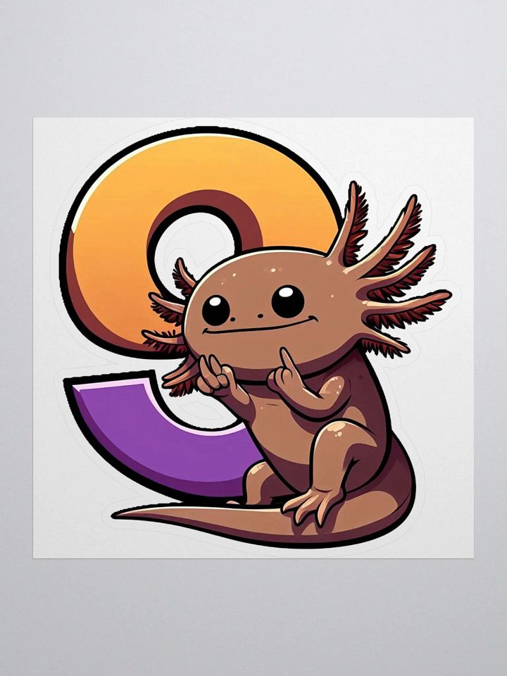 S3 The Wild Axolotls Team Sticker product image (1)