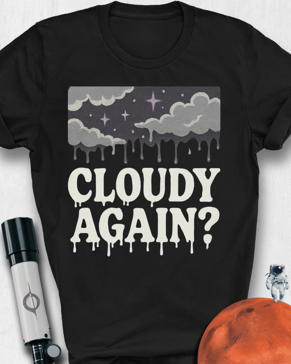 Cloudy Again Unisex T-Shirt product image (1)