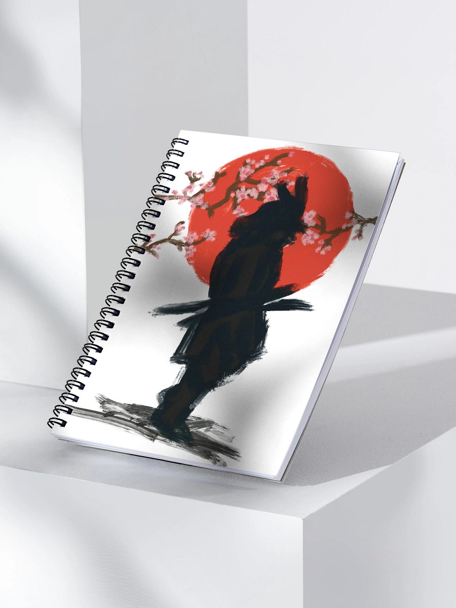 Samurai Spirit Spiral Notebook product image (3)