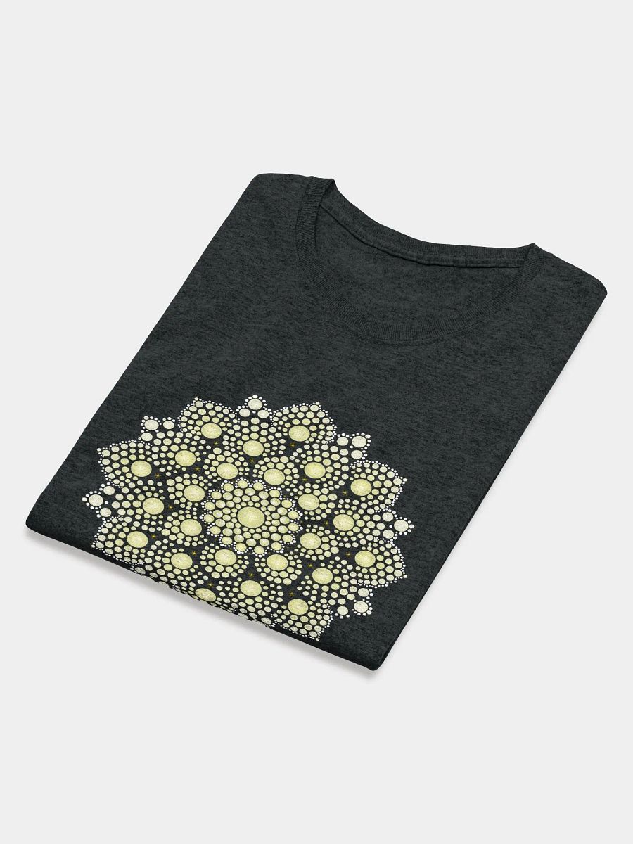 Yellow Dot Mandala Women's Heavy Cotton T-Shirt product image (3)