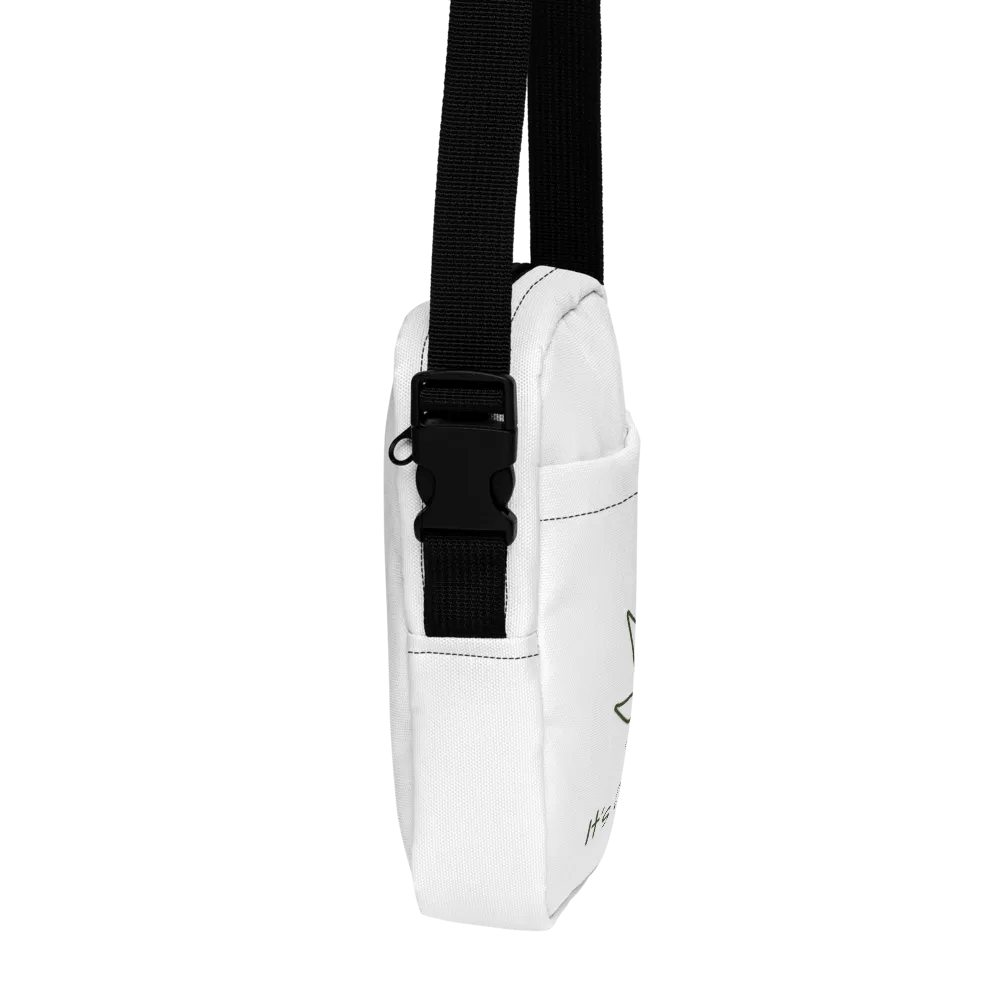 It's Organic Cannabis Leaf Crossbody Bag product image (4)