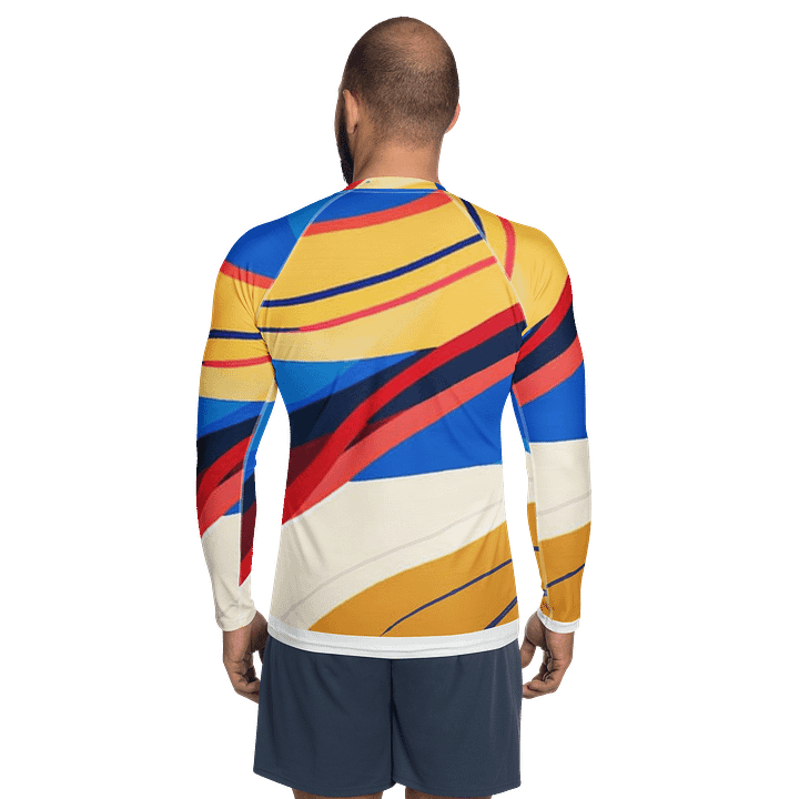 Sun-Safe Performance: Men's All-Over Rash Guard product image (2)
