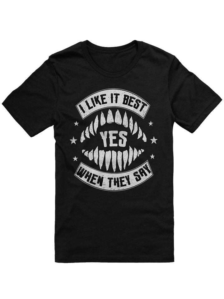 I Like It Best When They Say Yes Tee product image (73)