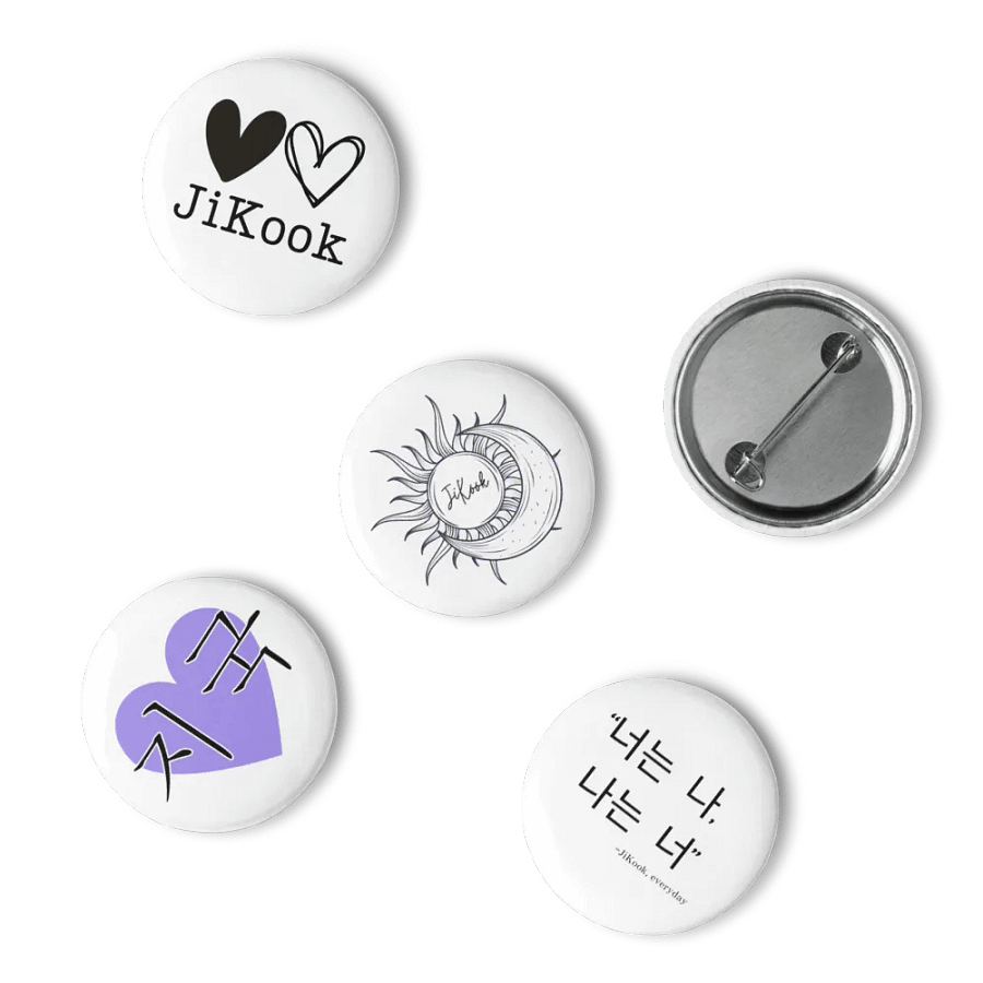 JiKook Pin Badges product image (6)