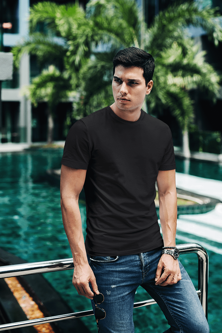 Classic Black Tee - Unisex product image (1)