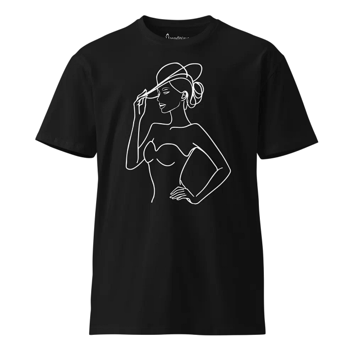 Elegance in Line AS Colour Unisex Premium T-Shirt dark version product image (1)