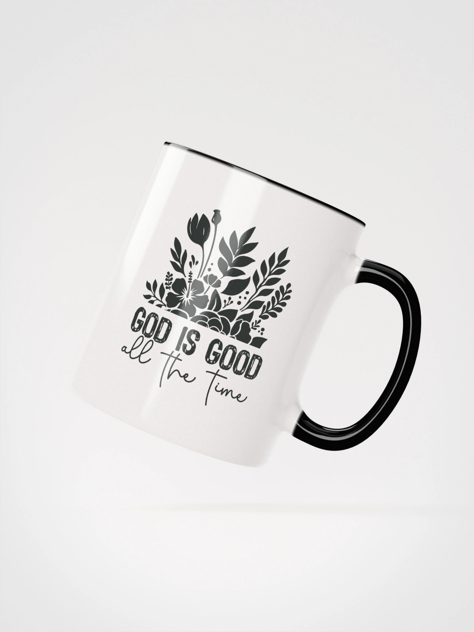 God Is Good All The Time Christian Inspirational Ceramic Coffee Mug product image (2)