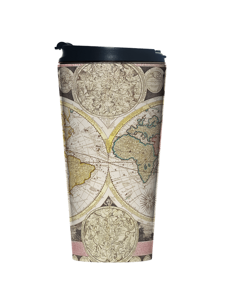 Antique Map. Stainless Steel Mug product image (1)